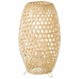 Lampe de table en bambou