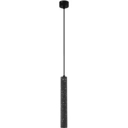 Suspension Scandinave en Béton - LED (30 cm) - Aroc Noir - Béton, Métal - Noir