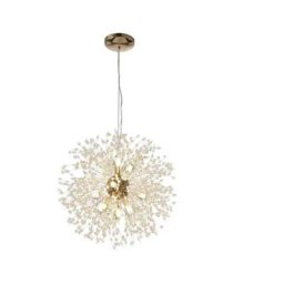 Forme Ronde Moderne Led Pissenlit Spoutnik Lustre Feux D'artifice Plafond Luminaires Suspendus Pour