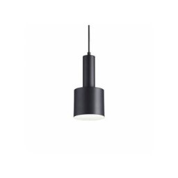 Suspension design Holly Métal Noir 1 ampoule 31cm - Noir