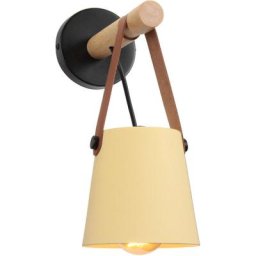 Idegu - Applique Murale Industrielle Moderne Wall Light Luminaire Métal E27 avec Ceinture Lampe de