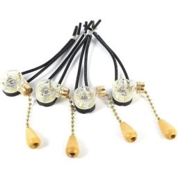 4 Pcs Universal Home Ventilateur De Plafond Lampe Applique Murale Remplacement Pull Pull Cordon