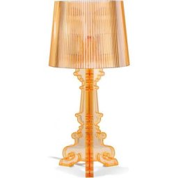 Privatefloor - Lampe de table Bour - Petit modèle Orange - Acrylique, Plastique - Orange