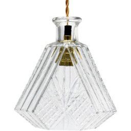 4 motifs plafonnier vintage cable réglable lampe à suspension en verre décor à la maison (c) Agito