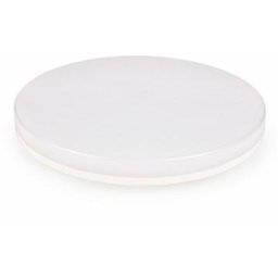 Voltman - Plafonnier rond spécial Salle de Bain IP44 (15W 1350LM 3000K) Blanc