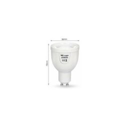 Spot led cct ww-cw GU10 5W (50W) pilotable télécommande Radiofréquence