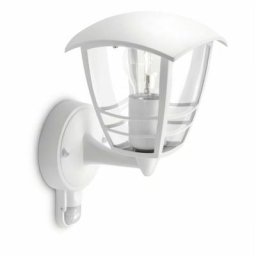 Philips - CREEK-Applique d'extérieur Montante avec Détecteur Métal H25cm Blanc