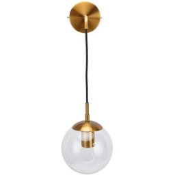 Applique Murale Rétro Moderne Décorative Boule de Verre Minimalis E27 Applique Murale pour Salon