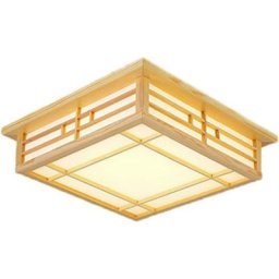 Plafonnier led en bois - Pour chambre à coucher - 220 v - 24 w