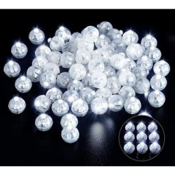 Décoration lumineuse 100pcs Mini lampe ballons à led, longue durée de vie, étanche, pour lanterne