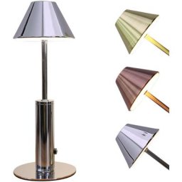 Lampe De Table led Sans Fil Rechargeable 1800 MAh, Lampes De Bureau à Piles Avec Interrupteur