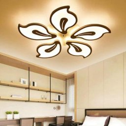 Plafonniers led de salon Luminaires à intensité variable Plafonnier encastré avec éclairage de