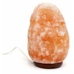 Bioelements - Lampe cristal de sel 3-4 kg avec socle en bois