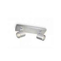 Philips - Runner faretti 2x35w attacco gu10 aluminium color 53092/48/12 530924812