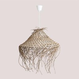 Sklum - Plafonnier d'extérieur en bambou Beyker Ø60 cm - Ø60 cm