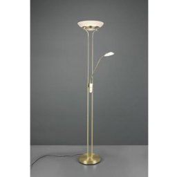 Lampadaire orson Laiton Mat 1x27W smd led - Laiton Or Doré