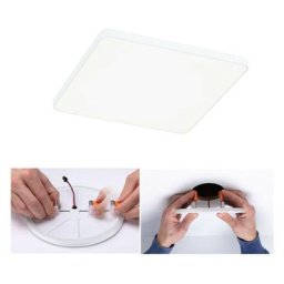 Paulmann - Pan enc Veluna VariFit Edge 160x160mm 40 12W blanc 230V