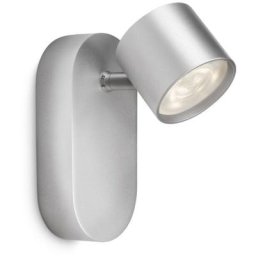 Spot Mural Philips Star Gris 3W - Aluminium