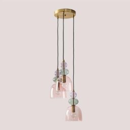 Sklum - Plafonnier en cristal Bezany Design Multicolore Fresh - Multicolore Fresh