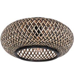 Steinhauer - Plafonnier Maze Marron - Bambou - 3129BE - Marron