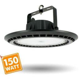 Gamelle suspension industrielle HIGH BAY UFO 150W IP65 Température de Couleur: Blanc neutre 4000K