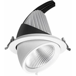 Arum Lighting - Spot Led escargot cob 40W encastrable orientable Transfo eaglerise Température de