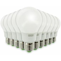 Lot de 10 Ampoules led E27 11W Eq 75W 1055 Lumens Température de Couleur: Blanc neutre 4000K