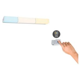 WallCeiling HomeSpa Luno IP44 led 1x6W WhiteSwitch 390mm Alu 230V Métal/Syn
