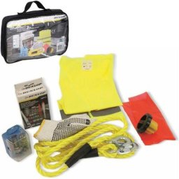 Bakaji - KIt Urgence automobile avec kit de remplacement d'ampoules de phares et de fusibles Corde