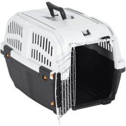 Vidaxl - Transporteur pour animaux de compagnie et porte en métal pp n/a