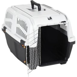 Vidaxl - Transporteur pour animaux de compagnie et porte en métal pp n/a