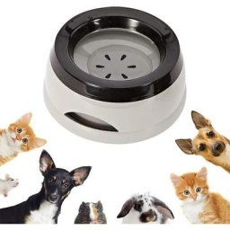 Refresher Gamelle, Bol d'eau pour Animaux Anti-déversement, Gamelle Anti Débordement pour Chiens,