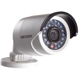 Hikvision - Caméra tube extérieure DS-2CE16C0T-IRPF - Blanc