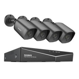 Système de caméra de sécurité 4CH 1080p 5 en 1 dvr cctv Caméras filaires à vision nocturne de 100