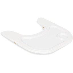 Tablette-repas pour chaise évolutif 'Thilo', laqué blanc - blanc - Pinolino