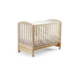 Bakaji - Moustiquaire universelle pour berceaux, lits et parcs 145 x 74 x 83 cm Blanc
