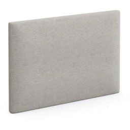 Someo - Tête de lit déco beige lin 90 - Ecru