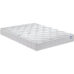 Matelas Bultex nano silvery 140x190 - Blanc