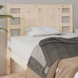 Tête de lit | Armoire de tête de lit 96x4x100 cm Bois massif de pin FR79808