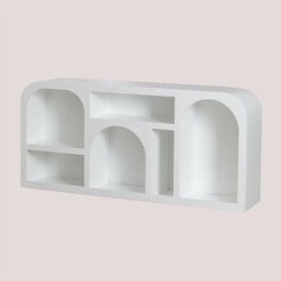 Sklum - Buffet en mdf Edna Blanc - Blanc