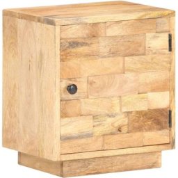 Table de chevet 40x30x45 cm Bois de manguier solide Vidaxl Brun