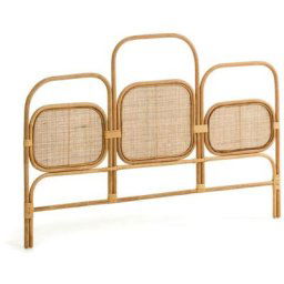 Tête de lit Krysia en rotin pour lit de 160 cm - Naturel - Kave Home
