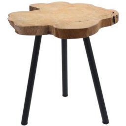 Table d'appoint Teck 40 cm H&s Collection n/a