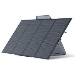 Panneau Solaire Portable de 400W, Pliable et Durable, Accompagné d'Une Mallette de Support Réglable