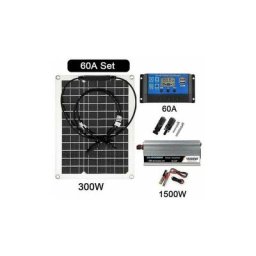 Lrapty - Panneaux solaires Kit de système d'alimentation solaire Panneau solaire 300w avec