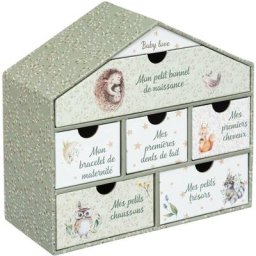 Coffret ""Mini Maison"" vert Atmosphera créateur d'intérieur - Vert