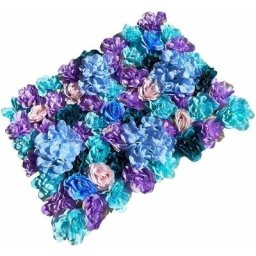 Lot de 6 panneaux muraux à fleurs artificielles pour photographie de mariage, mariage, décoration