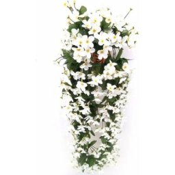 Fleurs artificielles - 4 pétales - Suspensions décoratives - Pour un mariage, ou pour décorer une