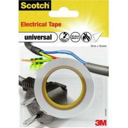 Universal 4401WHT Ruban isolant Scotch® blanc (l x l) 10 m x 15 mm 1 pc(s) - blanc - 3M