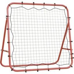 Filet de rebond de football réglable 96x80x96 cm acier et pe Vidaxl